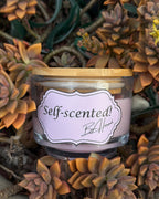 Round Glass Candle with Lid